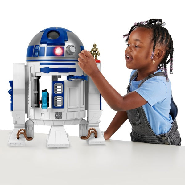 Kids Imaginext Star Wars R2-D2 Interactive Action Figure Toy