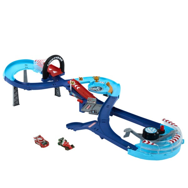 Disney Pixar Cars Global Racers Cup Jumping Raceway Playset