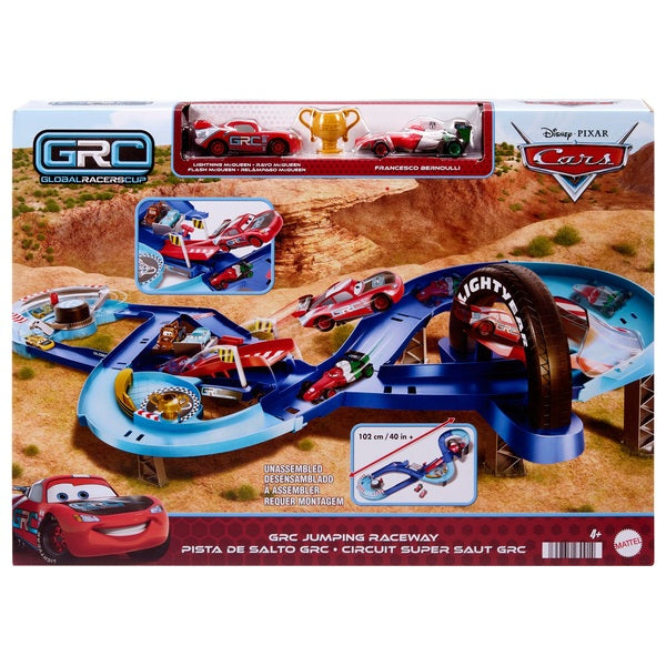 Disney Pixar Cars Global Racers Cup Jumping Raceway Playset