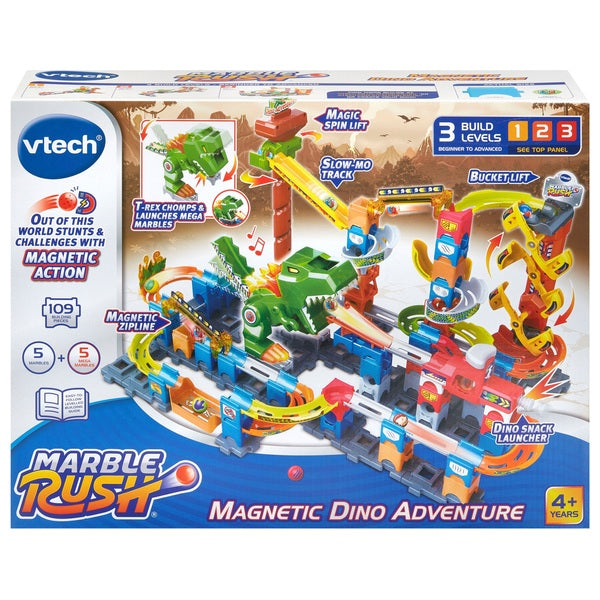 Vtech Marble Rush Magnetic Dino Adventure Playset