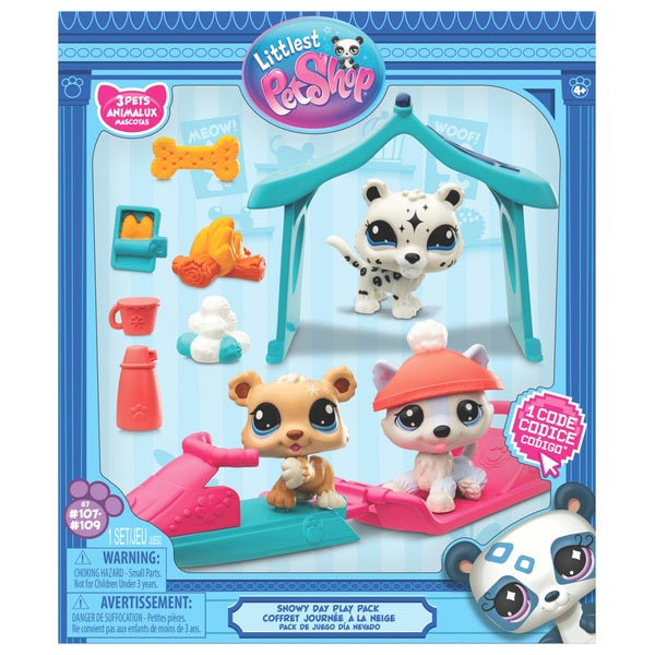 Littlest Pet Shop Snowy Day Play Pack