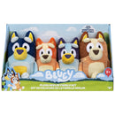 Bluey Plush Toy Set Heeler Family 4 Pack + Free Activity Book