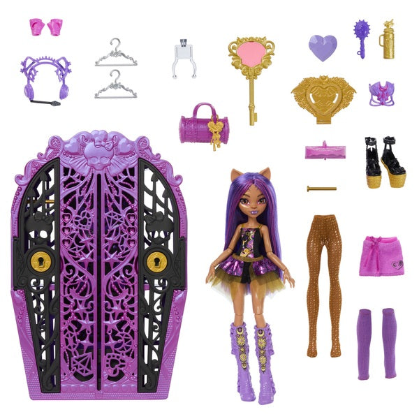 Monster High Skulltimate Secrets Monster Mysteries Clawdeen Wolf Doll