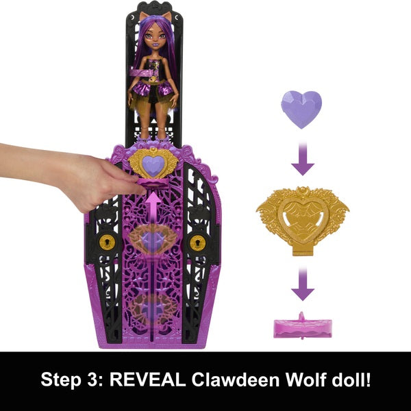 Monster High Skulltimate Secrets Monster Mysteries Clawdeen Wolf Doll