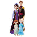 Disney Frozen Royal Family Doll Set – 4-Pack with Free Activity Book