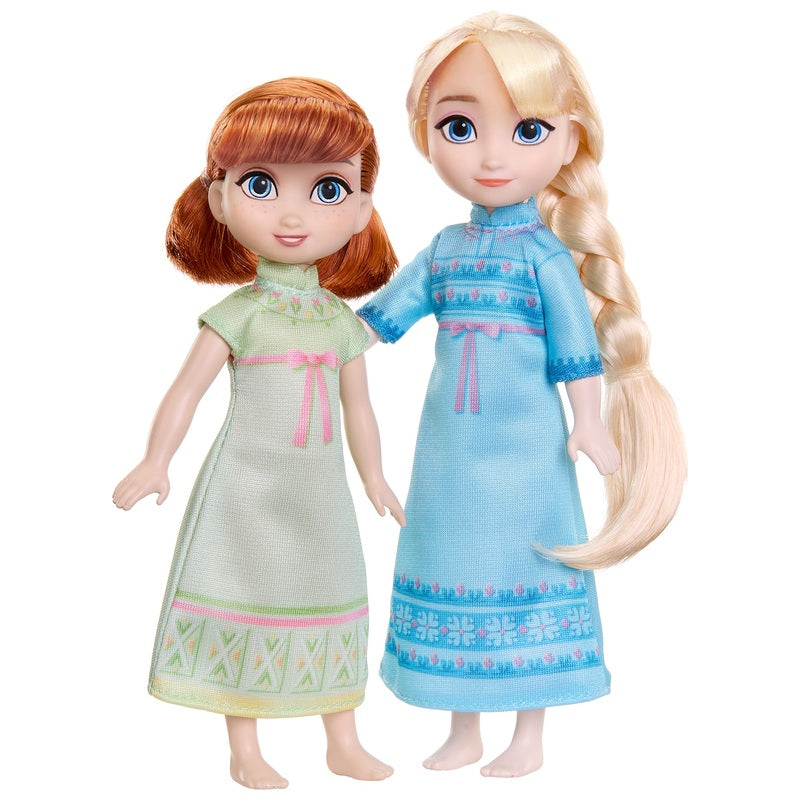 Disney Frozen Royal Family Doll Set – 4-Pack with Free Activity Book