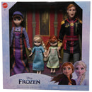 Disney Frozen Royal Family Doll Set – 4-Pack with Free Activity Book