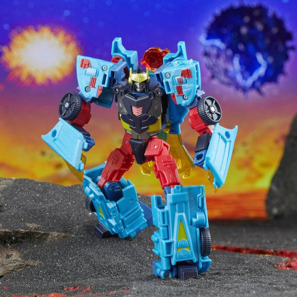 Transformers Legacy United Deluxe Class Cybertron Universe Hot Shot Action Figure