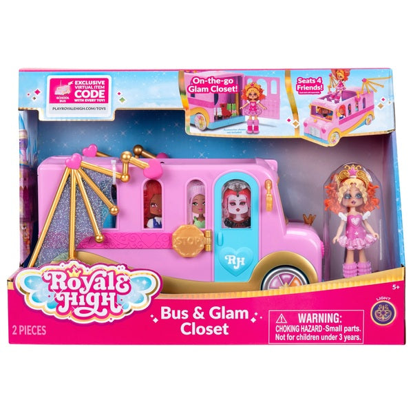 Royale High Bus and Glam Closet