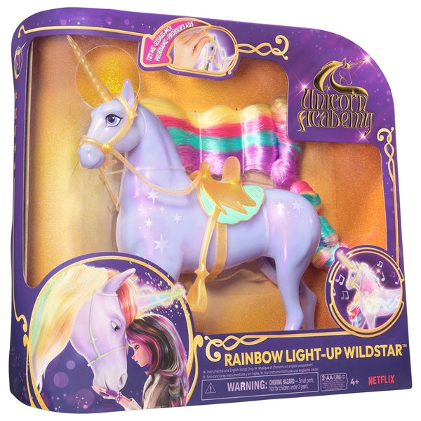 Unicorn Academy Interactive Rainbow Light-up Wildstar