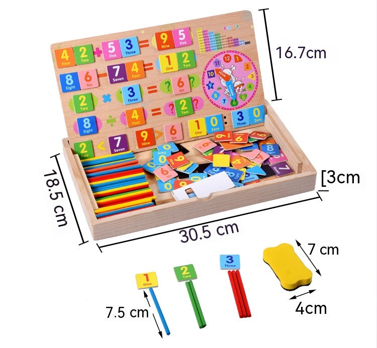 Multifunctional Magnetic Digital Calculating Educational Toy