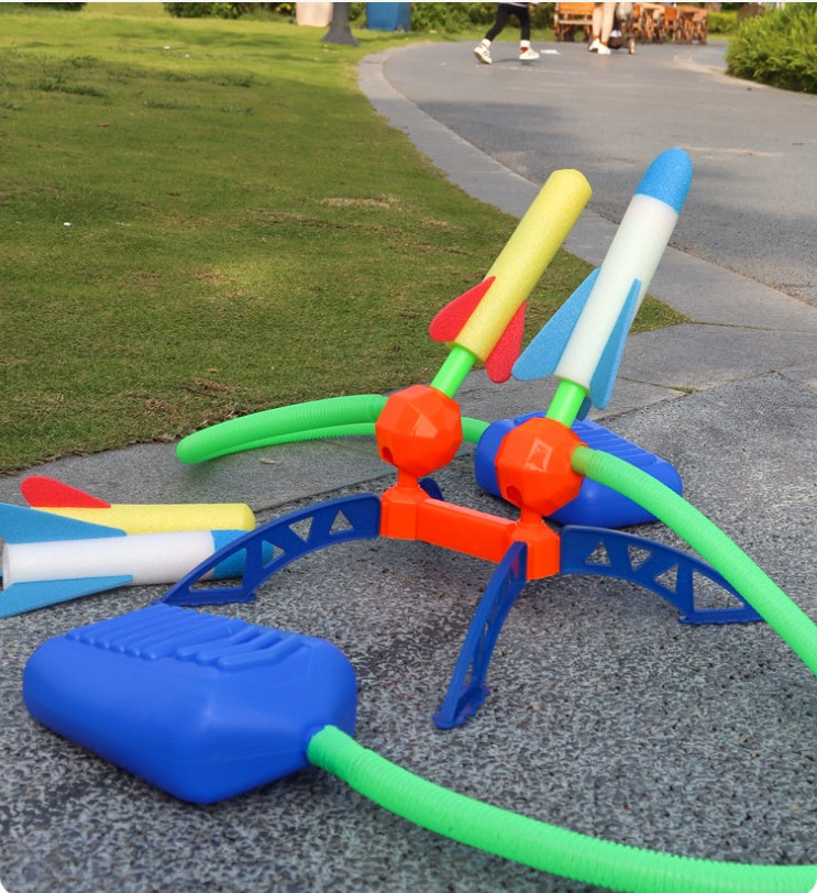 Kids Rocket Launcher Blaster Outdoor Toy