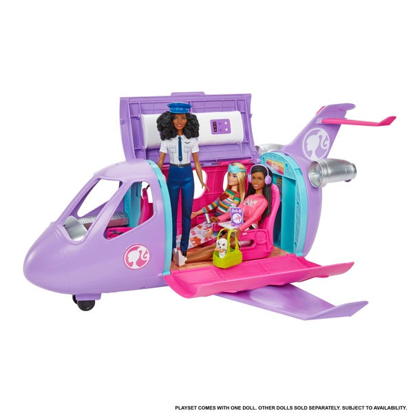 Barbie Airplane Adventures Playset With Pilot Doll