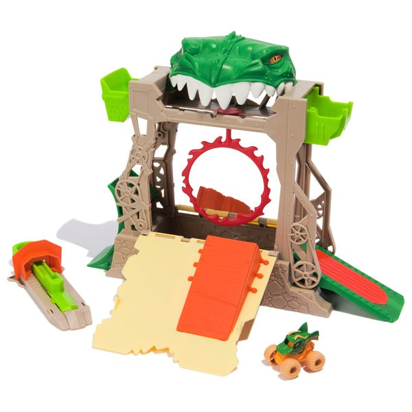 Monster Jam Mini Jams Dragon Dungeon of Doom Playset