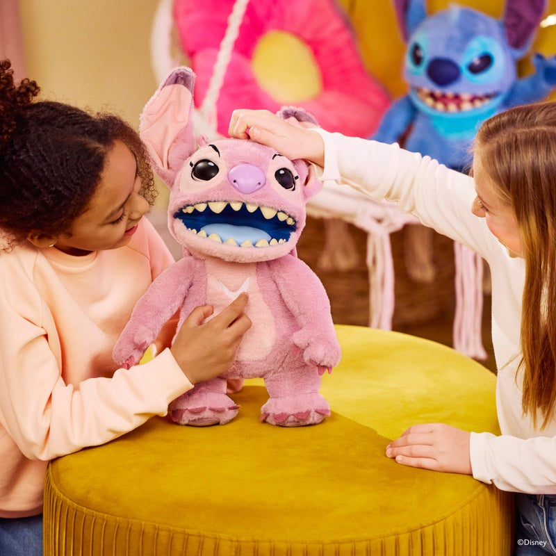 Disney Stitch Puppetronic by RealFX Interactive Pink Toy + Free Activity Book
