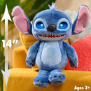 Disney Many Moods Stitch Interactive Plush 35cm + Free Activity Book