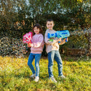 Wanna Bubbles Sci-Fi Bazooka Bubble Gun with LED Lights | Kids Bubble Blaster Toy