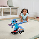 Disney Stitch Remote Control Skateboarding Toy + Free Activity Book