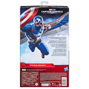 Marvel Captain America Brave New World 30cm Action Figure Titan Hero Deluxe + Free Activity Book