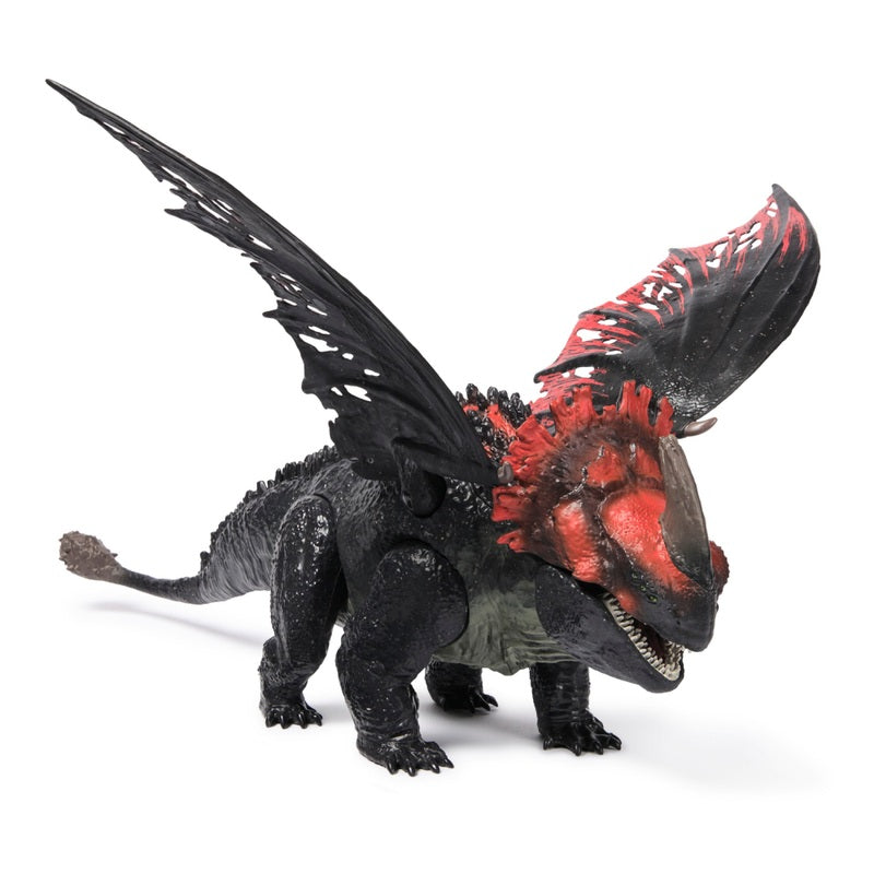 DreamWorks How To Train Your Dragon Titan Red Death Action Figure + Free Activity Book