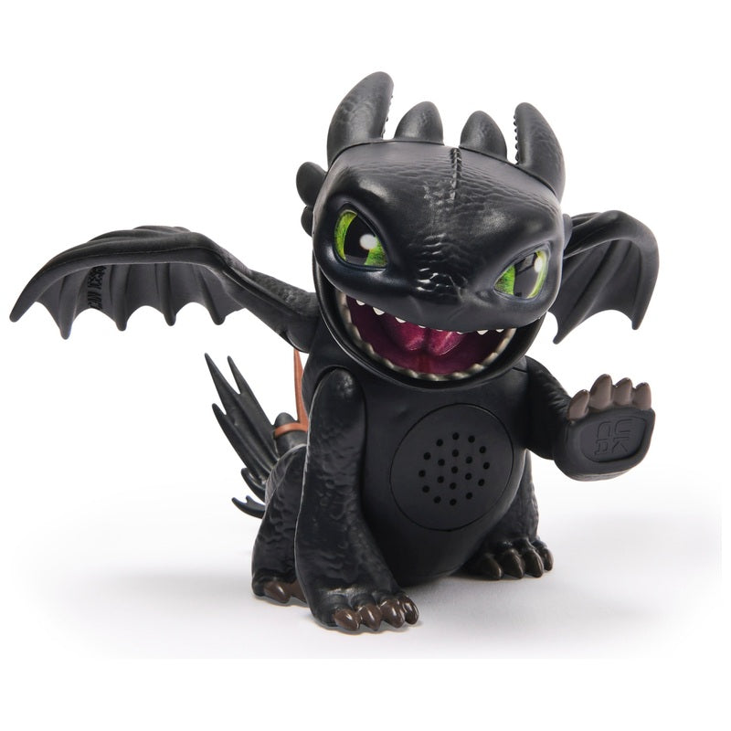 DreamWorks How To Train Your Dragon Roaring Minis Toothless Interactive Figure + Free Activity Book
