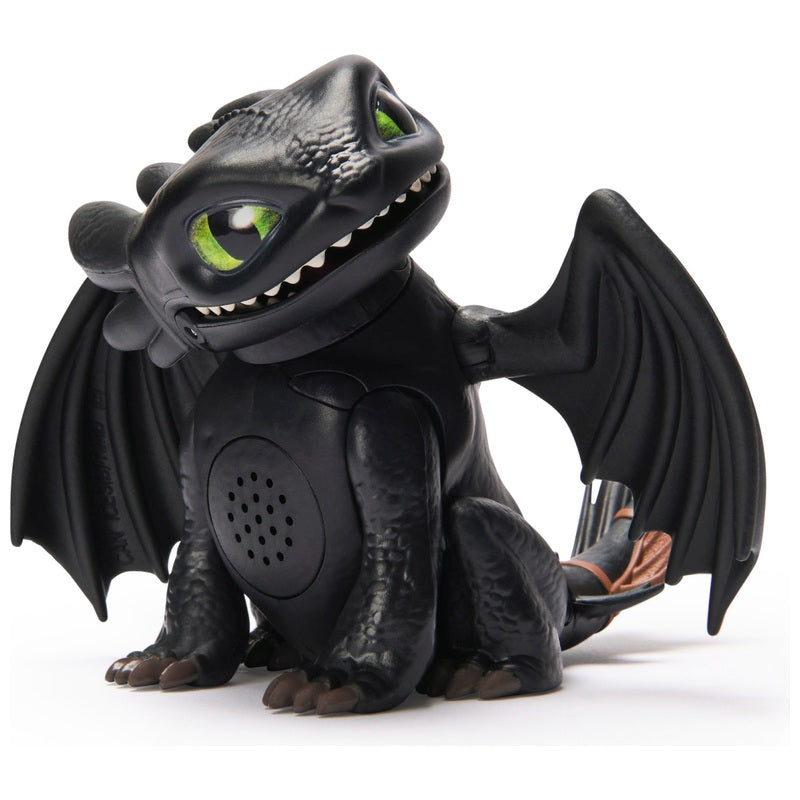 DreamWorks How To Train Your Dragon Roaring Minis Toothless Interactive Figure + Free Activity Book