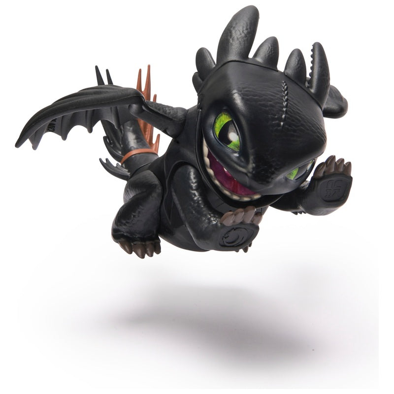 DreamWorks How To Train Your Dragon Roaring Minis Toothless Interactive Figure + Free Activity Book
