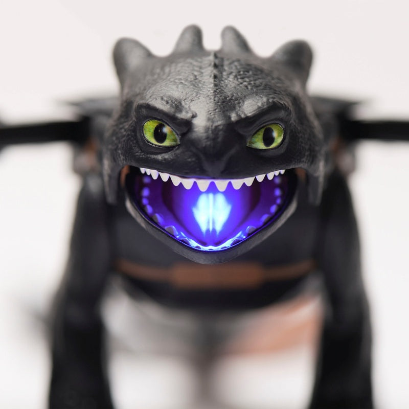 DreamWorks How To Train Your Dragon Ultimate Plasma Blast Toothless Action Figure + Free Activity Book
