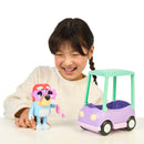 Bluey Chat Mates Grannies Car with Janet + Free Activity Book