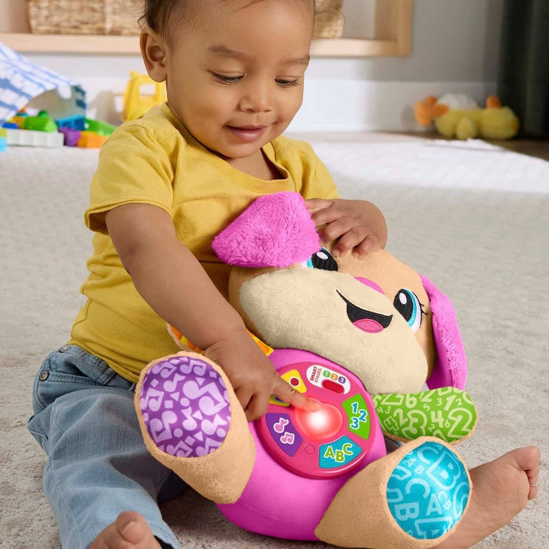Fisher-Price Laugh & Learn Smart Stages Puppy Sis+ Free Activity Book