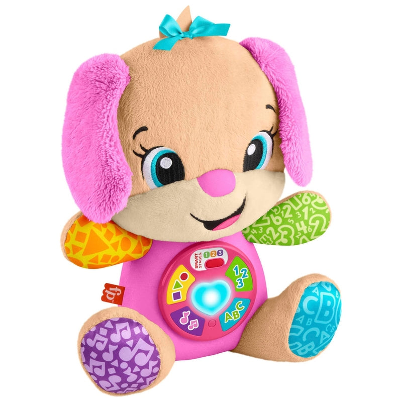 Fisher-Price Laugh & Learn Smart Stages Puppy Sis+ Free Activity Book