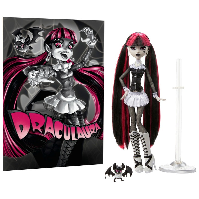 Monster High Reel Drama Draculaura Doll + Free Activity Book