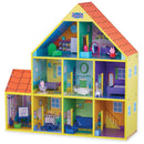 Peppa Pig Wooden Play House Peppa & Baby Evie Set + Free Activity Book