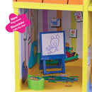 Peppa Pig Wooden Play House Peppa & Baby Evie Set + Free Activity Book