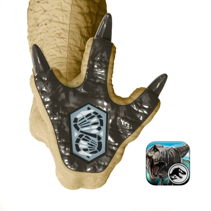 Jurassic World Rebirth Rumble ’n Rampage Distortus Rex Dinosaur Figure + Free Activity Book