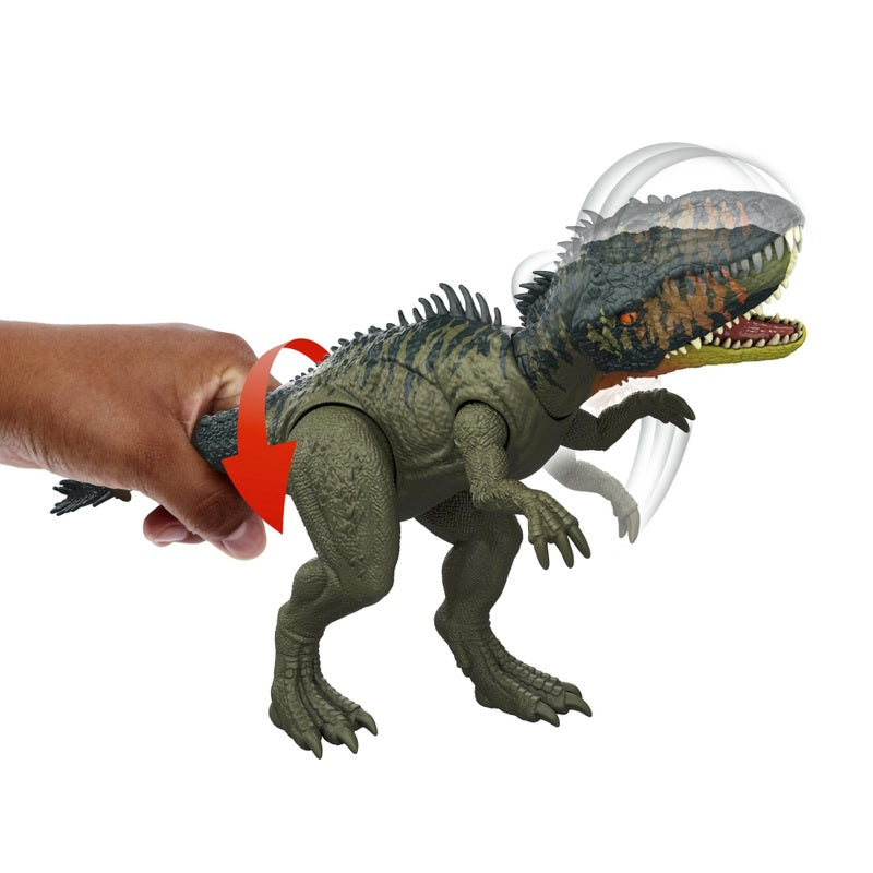 Jurassic World Rebirth Gigantic Thrashers Tyrannotitan Dinosaur Figure + Free Activity Book