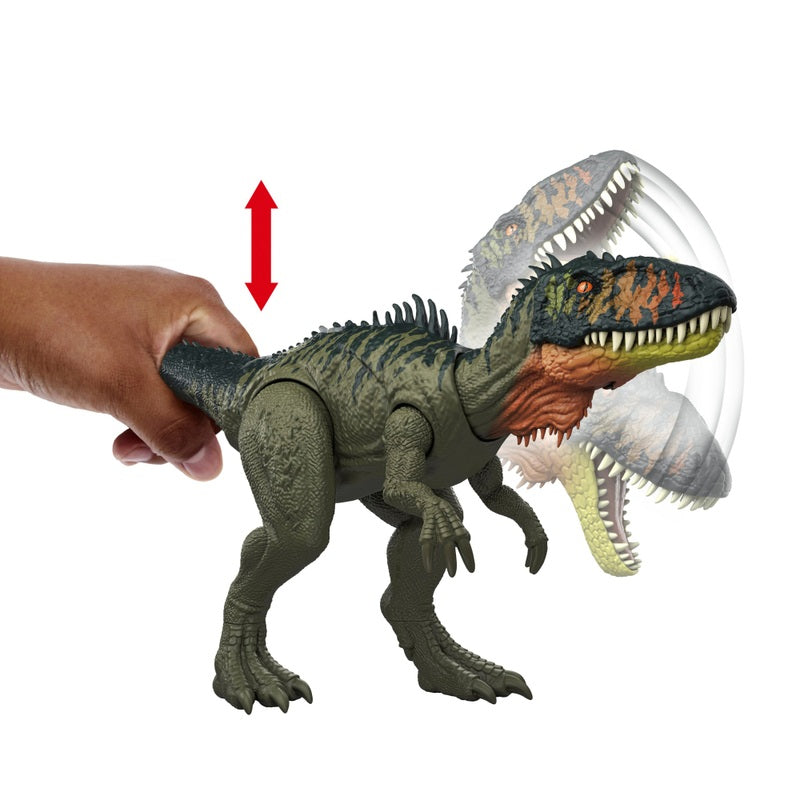 Jurassic World Rebirth Gigantic Thrashers Tyrannotitan Dinosaur Figure + Free Activity Book