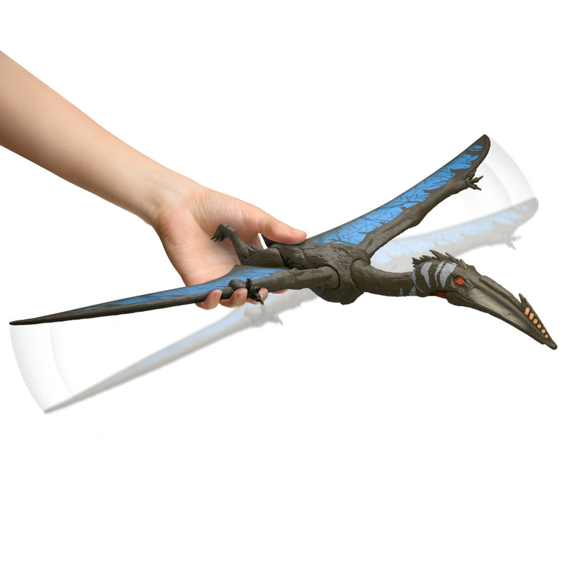 Jurassic World Aerial Ambush Quetzalcoatlus Figure + Free Activity Book