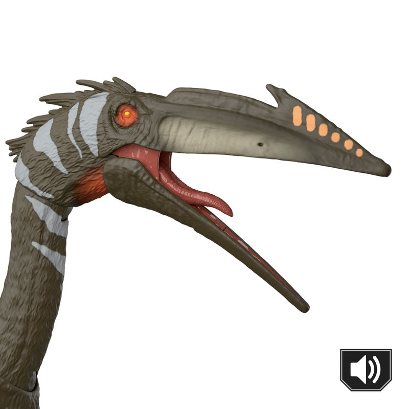 Jurassic World Aerial Ambush Quetzalcoatlus Figure + Free Activity Book