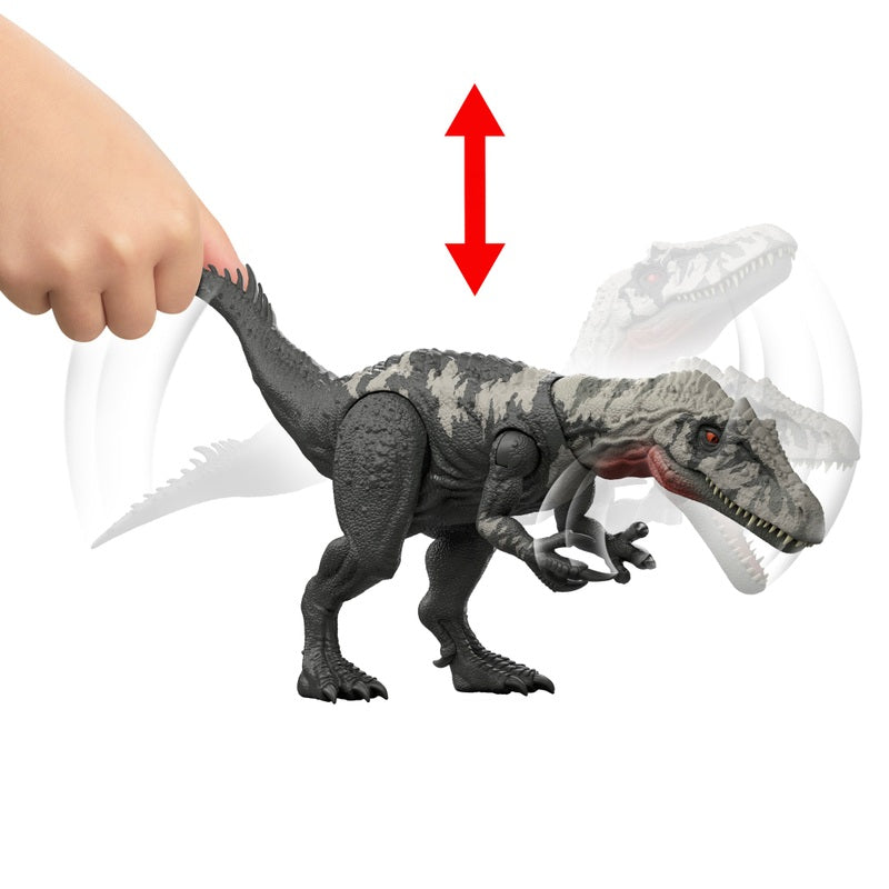 Jurassic World Rebirth Gigantic Thrashers Tyrannotitan Dinosaur Figure + Free Activity Book