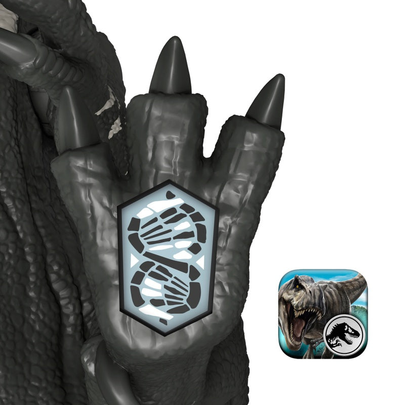 Jurassic World Rebirth Gigantic Thrashers Tyrannotitan Dinosaur Figure + Free Activity Book