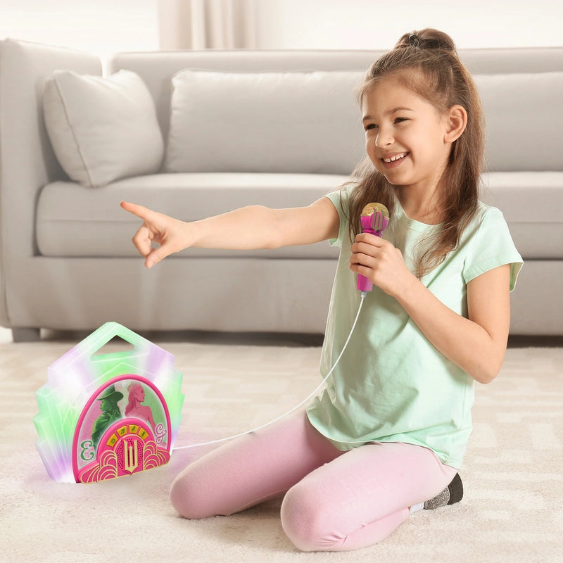 Wicked Sing-Along Bluetooth Boombox with Microphone