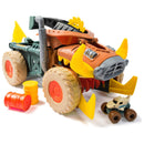 Monster Jam Mini Jams Megalodon vs Mad Hog Chomper + Free Activity Book