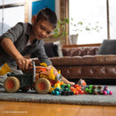 Monster Jam Mini Jams Megalodon vs Mad Hog Chomper + Free Activity Book