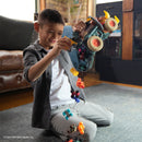 Monster Jam Mini Jams Megalodon vs Mad Hog Chomper + Free Activity Book