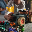 Monster Jam Mini Jams Megalodon vs Mad Hog Chomper + Free Activity Book