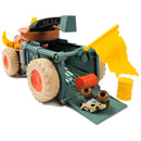 Monster Jam Mini Jams Megalodon vs Mad Hog Chomper + Free Activity Book