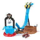 Monster Jam Mud Blasters Dunk Tank Playset + Free Activity Book
