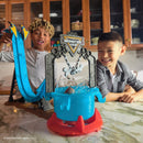 Monster Jam Mud Blasters Dunk Tank Playset + Free Activity Book