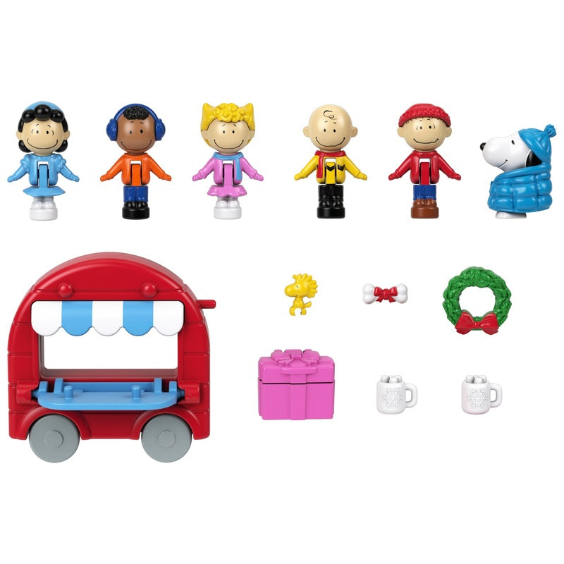 Polly Pocket Compact Peanuts Playset + Free Activity Book